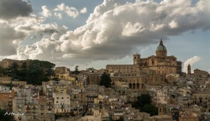 Piazza Armerina panoramic view for a Sicily Golf Tour