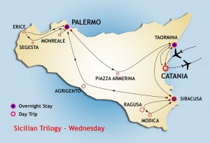 Sicilian Trilogy Tour starts Wednesday from Taormina