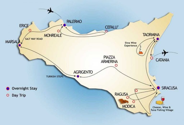 road trip itinerary sicily