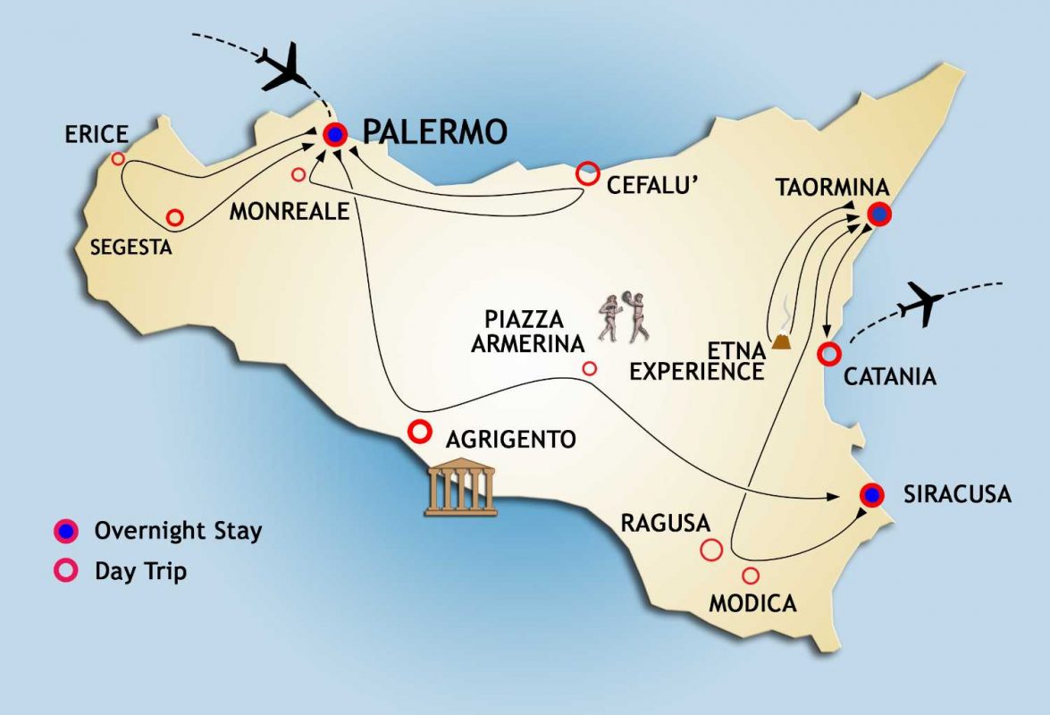 tour sicilia in 3 giorni